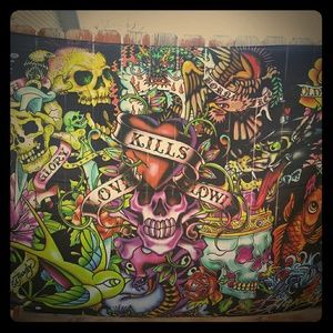 🌹ED HARDY💚💀Tapestry